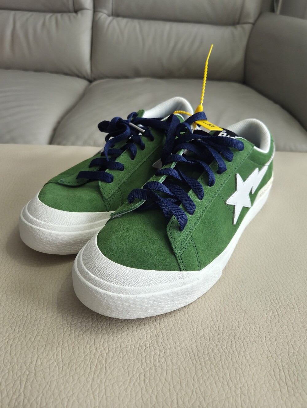 A Bathing Ape Mad STA #1 Men's Suede Sneakers - US 9/EU 42.5